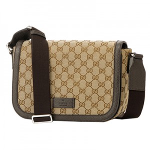 グッチ ショルダーバッグ GUCCI  アウトレットGGキャンバス GG CANVAS ユニセックス BEIGE/DARK BROWN ベージュ/ダークブラウン 449172 KY9KN 9886​