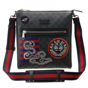 グッチ GUCCI ショルダーバッグ 【NIGHT COURRIER：ナイトクーリエ】ネイビー  474137 9F23N 8850​