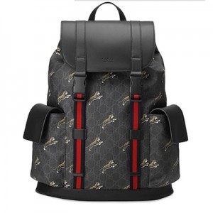 GUCCIグッチ GGスプリーム キャンバス タイガー バックパック 495563G02CX8675