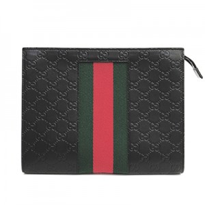 GUCCI グッチ GG柄 シェリーライン セカンドバッグ ポーチ グッチシマ×ウェブ 475316 KHN4C 0416