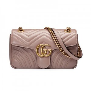グッチ GUCCI GGマーモント キルティング ショルダーバッグ 443497 DTDIT 6466