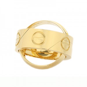 カルティエ アストロ ラブ リング YG イエローゴールド 18K 指輪 B60167001