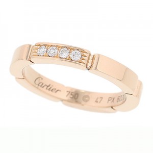カルティエ マイヨン パンテール ダイヤ リング PG ピンクゴールド 18K 指輪 B16025348