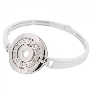 ブルガリ アストラーレ チェルキ バングル ブレスレット WG ホワイトゴールド 18K  PGCN85184118