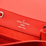 ルイ・ヴィトン​LOUIS VUITTON   ロックミーバックパック リュック・デイパック ソフトカーフ レッド M41814​