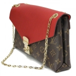 ルイヴィトン LOUIS VUITTON モノグラム パラスチェーン  スリーズ 赤 ショルダーバッグ  M41201