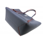 ルイ・ヴィトンLOUIS VUITTON  ロックミー・カバ クレインナチュラルレザー ネイビー×レッド M54682