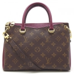 ルイヴィトン LOUIS VUITTON モノグラム パラスBB レザン ストラップ付 M42961