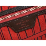 ルイヴィトン バッグ　LOUIS VUITTON　ヴィトン　ダミエ　LV　トートバッグ　ポーチ付き　ネヴァーフルMM　エベヌ　N41358