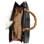GUCCI グッチ  ミディアムレザートップハンドル 2wayハンドバッグ ショルダー バンブー453764