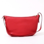 グッチ GUCCI プリント レザー ハーフムーン ホーボーバッグ ショルダーバッグ レッド [メンズ] 523588 0GCAT 6461