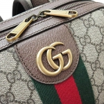 グッチ リュックサック GUCCI  メンズ バッグ ミディアム バックパック オフィディア GGスプリーム キャンバス PVC ベージュ×エボニー 547967 9U8BT 8994​