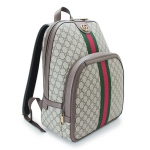 グッチ リュックサック GUCCI  メンズ バッグ ミディアム バックパック オフィディア GGスプリーム キャンバス PVC ベージュ×エボニー 547967 9U8BT 8994​