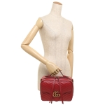 グッチ ハンドバッグ ショルダーバッグ レディース GUCCI  レッド 498100 DTDPT 8227