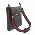 グッチ メッセンジャーバッグ GUCCI  GGスプリーム キャンバス ショルダーバッグ ブラック 474137 K5RLN 1095​