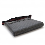 グッチ メッセンジャーバッグ GUCCI  GGスプリーム キャンバス ショルダーバッグ ブラック 474137 K5RLN 1095​