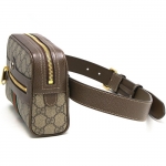 グッチ GUCCI ベルトバッグ/ウエストバッグ GGスプリーム/GG SUPREME ベージュ&エボニー&ブラウン  メンズ レディース  517076 96I3B 8745​