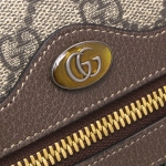 グッチ GUCCI ベルトバッグ/ウエストバッグ GGスプリーム/GG SUPREME ベージュ&エボニー&ブラウン  メンズ レディース  517076 96I3B 8745​