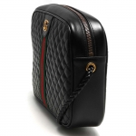グッチ GUCCI ショルダーバッグ GGマーモント/GG MARMONT キルティング スモール/QUILTING SMALL ブラック&グリーン&レッド 541051 0YKMT 1060