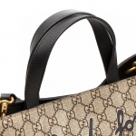 グッチ GUCCI トートバッグ/ショルダーバッグ ビープリント GGスプリーム BEE PRINT GG SUPREME ベージュ&ブラック  メンズ レディース 450950 K571T 8666​