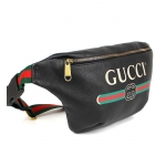 グッチ GUCCI ベルトバッグ ウエストバッグ メンズ グッチプリント 黒 530412GCCT8164