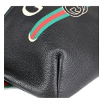 グッチ GUCCI ベルトバッグ ウエストバッグ メンズ グッチプリント 黒 530412GCCT8164