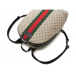 GUCCIグッチ GGスプリーム シェリーライン バックパック  ベージュ PVCコーティングキャンバス 443805​
