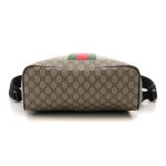 GUCCIグッチ GGスプリーム シェリーライン バックパック  ベージュ PVCコーティングキャンバス 443805​