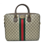グッチ GUCCI オフィディア GGスプリームキャンバス ウェブ ブリーフケース ビジネスバッグ ベージュ×エボニー×ブラウン メンズ  574793 K5IZT 8340