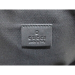 GUCCIグッチ ワンショルダーバッグ ソフト GGスプリーム ベルトバッグ  黒×ダークグレー レザー 478325 K9RRN 1095​