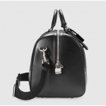 GUCCIグッチシグネチャーレザーダッフル 旅行カバン 2WAYボストンバッグ ショルダーバッグ 406380 CWCBN 1000