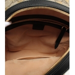グッチ 【GUCCI】 GGスプリーム キャンバス ビー バックパック ベージュ×ブラックレザー リュックサック デイパック レディース 蜂 ハチ プリント 427042 9N0AG 8319
