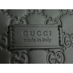 グッチ　GUCCI　シマレザー　2WAY　ハンドバッグ/ブリーフ/ショルダー ブラック 428043​