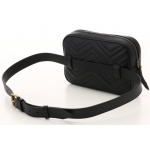 グッチGUCCI ウエストバッグ　ベルトバッグ　GGマーモント　ブラック　ゴールド金具　GG 523380・467891　
