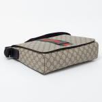 グッチ GUCCI GGスプリームキャンバス ショルダーバッグ メッセンジャー ベージュ×エボニー [メンズ] 475432 KHNGN 9692