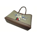グッチ GUCCI オフィディア GG ワイド トート バッグ  茶ブラウン  メンズ レディース 547947 9IK3T 8745​