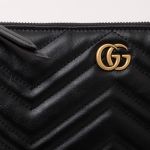 グッチ GUCCI GGマーモント キルティングレザー ショルダーバッグ ブラック [メンズ] 523369 DTDHT 1000
