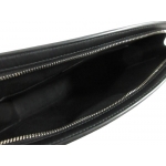 GUCCIグッチ セカンドバッグ  GG柄  黒×レッド PVC(塩化ビニール)×レザー 475316 KHN4C 1095​