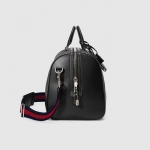 GUCCIグッチ GGスプリーム キャリー オン ダッフルバッグ 2WAY ハンドバッグ ボストンバッグ 旅行カバン トラベルバッグ ブラック 黒 レザー 474131