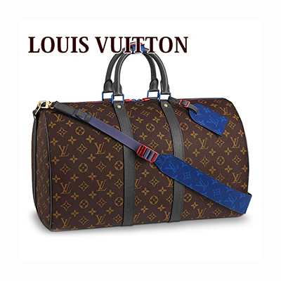 ルイヴィトン LOUIS VUITTON バッグ メンズ レディース ハンドバッグ キーポル・バンドリエール 45 モノグラム タイガ M43856