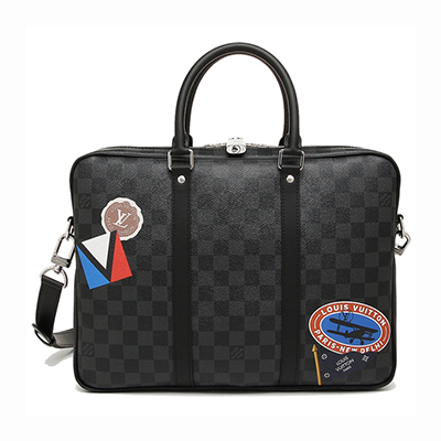 ルイヴィトン ブリーフケース メンズ LOUIS VUITTON グレー  N41053 ​