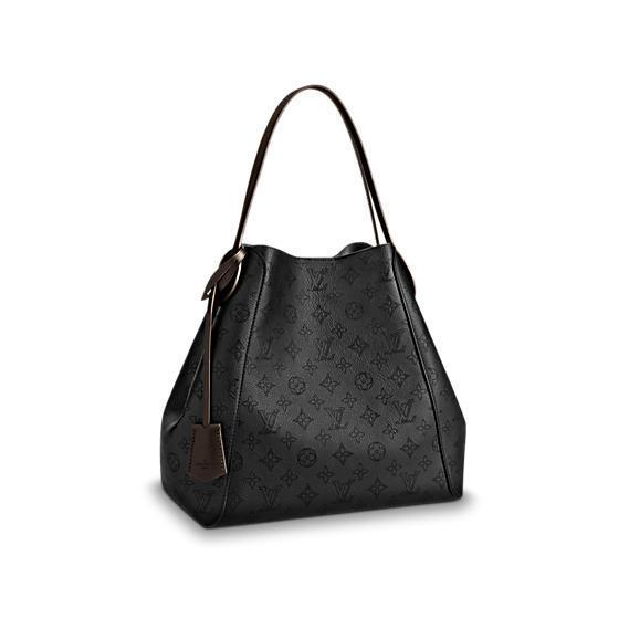 Louis Vuitton ルイヴィトン ヒナ MM ノワール  トートバッグ M54354​