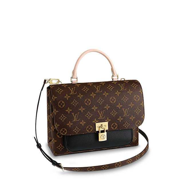 LOUISVUITTON ルイヴィトン マリニャン モノグラム レザー ノワール 2WAY ハンド ショルダー M44259