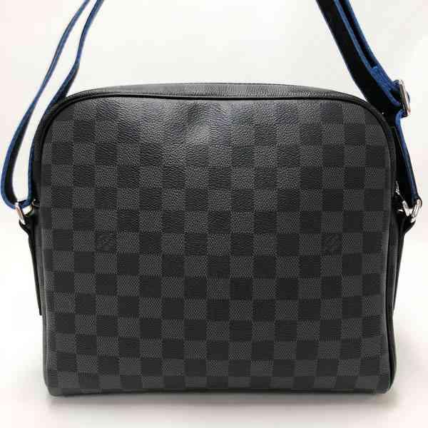 ルイヴィトン LOUISVUITTON デイトンPM  グラフィット ブルー メッセンジャーバッグ ショルダーバッグ N42423​