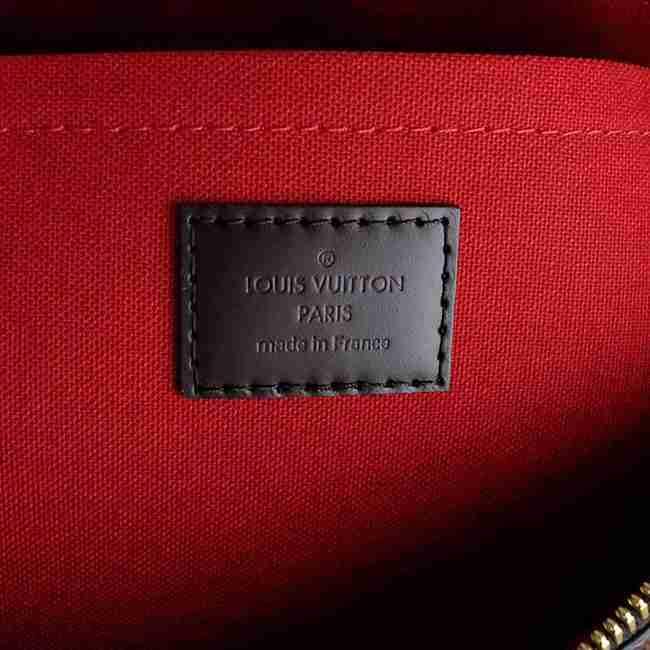 ルイ・ヴィトン ドゥオモ  ショルダーバッグ ダミエ レディース LOUIS VUITTON エベヌ ブラウン  N41425​