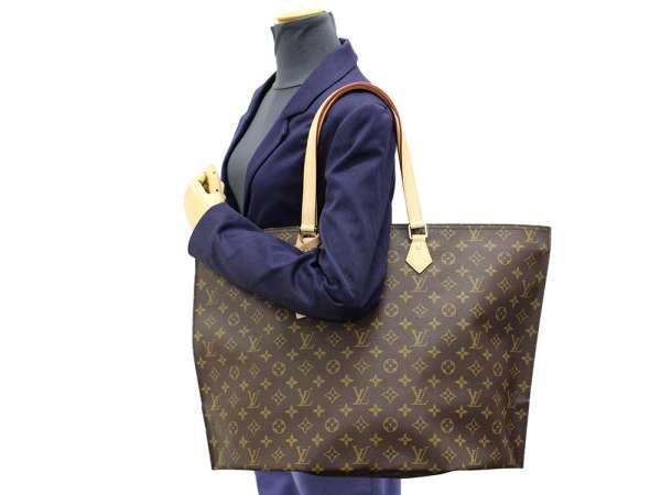 ルイヴィトントートバッグ モノグラム オールイン GM  LOUIS VUITTON ショルダーバッグ トラベル 折り畳み  M47030​
