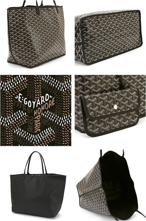 ゴヤール  GOYARD アンジュGM ANJOU GM トートバッグ ブラック G2020612