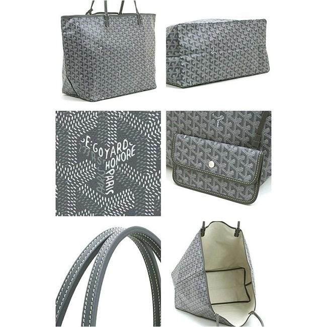 ゴヤール GOYARD サンルイGM SANT LOUIS GM AMALOUIS(GM) グレー G2020614