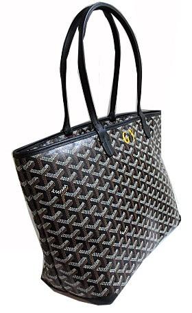 ゴヤール GOYARD  アルトワ PM 黒 GYイエロー マーカージュ入り トートバッグ ショッパー・リボンのラッピング G2020622