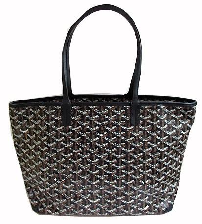 ゴヤール GOYARD  アルトワ PM 黒 GYイエロー マーカージュ入り トートバッグ ショッパー・リボンのラッピング G2020622